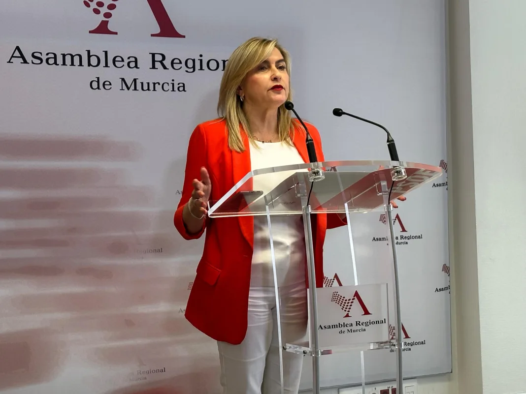 FOTO_CarminaFernández Carmina Fernández: “Los presupuestos de López Miras son los de la vergüenza, la radicalidad y el odio”