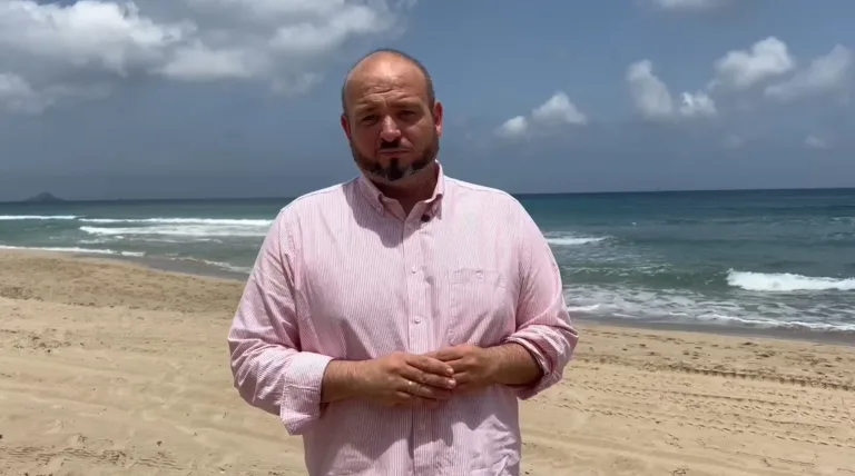 El PSOE exige a Arroyo que frene las alteraciones del terreno en el litoral del Mar Menor