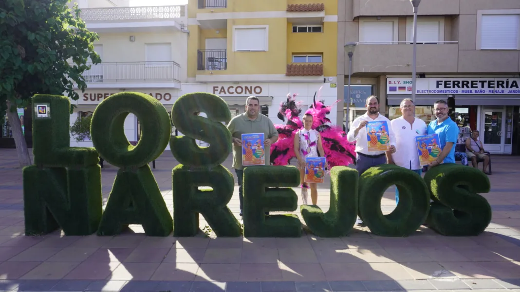 PRESENTACIÓN CARNAVAL DE VERANO LOS NAREJOS Los Narejos celebra su Carnaval de Verano el 13 de julio con desfile, disfraces y música junto al Mar Menor