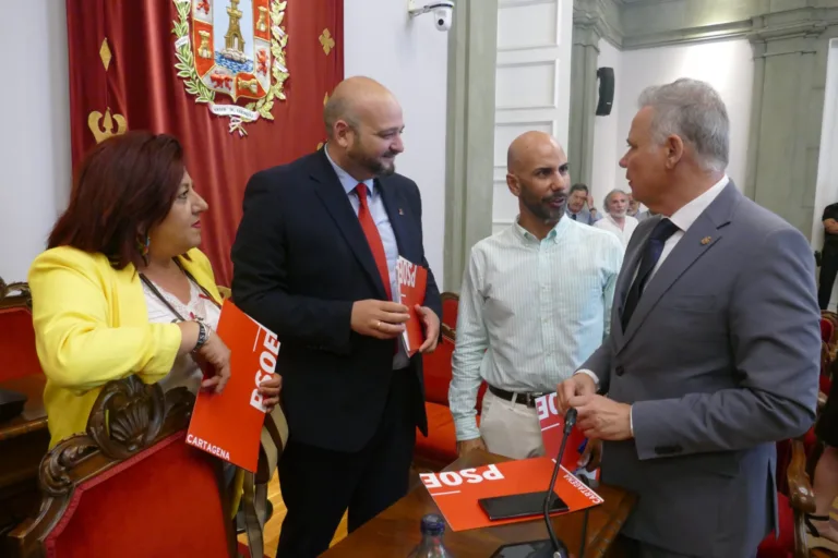 El PSOE de Cartagena defiende su gestión frente a las críticas de MC y la falta de inversiones del Gobierno regional
