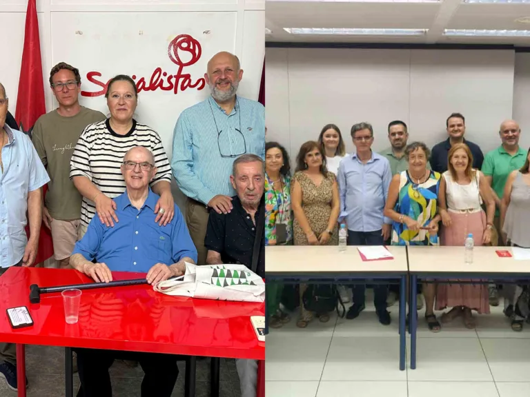 José Luis Hernández y Lourdes Retuerto asumen el liderazgo de las agrupaciones Centro Poniente y Centro Levante del PSOE de Cartagena