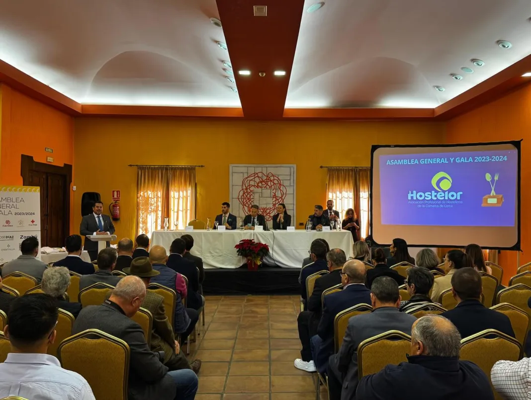 gala año pasado Hostelor celebra su Asamblea y Gala anual en Lorca premiando la trayectoria y la innovación en la hostelería local