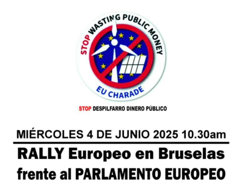 Más de 200 asociaciones exigen en Bruselas la paralización inmediata de los macroproyectos energéticos: “No hay transición ecológica, es una farsa”