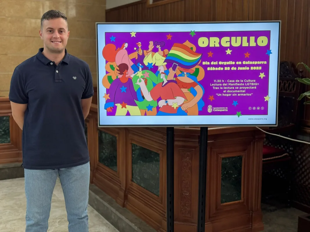 Calasparra celebrará el Día del Orgullo LGTBIQ+ con una jornada conmemorativa en la Casa de la Cultura Calasparra celebrará el Día del Orgullo LGTBIQ+ con una jornada conmemorativa en la Casa de la Cultura