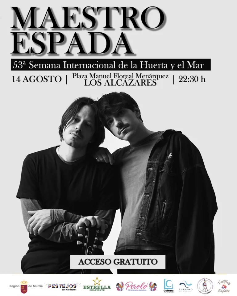 Maestro Espada actuará en el pregón de la Semana Internacional de la Huerta y el Mar de Los Alcázares
