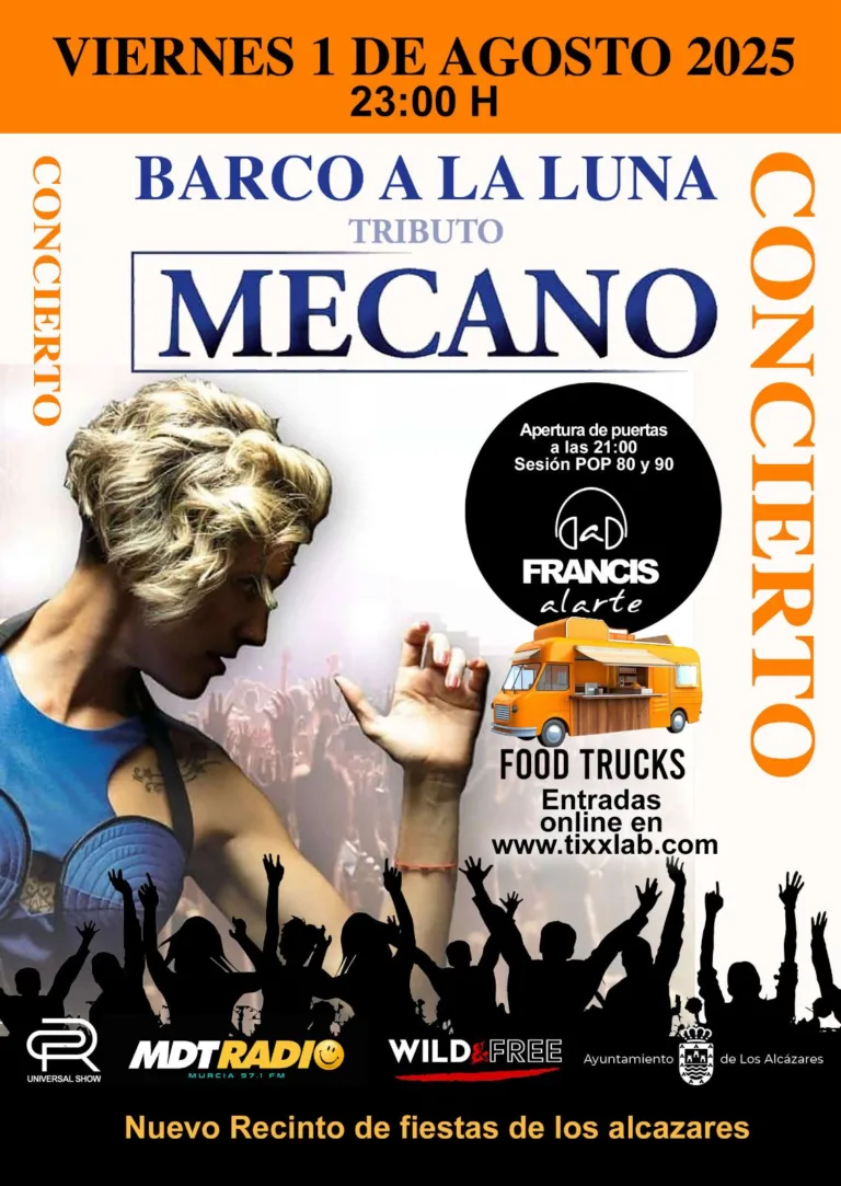 Los Alcázares se llena de nostalgia musical con tributo a Mecano y el festival DERUTA Remember