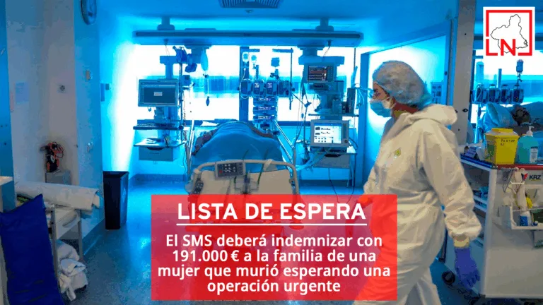 El SMS deberá indemnizar con 191.000 € a la familia de una mujer que murió esperando una operación urgente