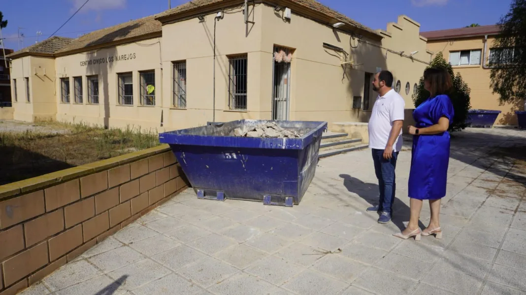 Obras centro cívico (1) Arrancan las obras de remodelación del Centro Cívico de Los Narejos con una inversión superior a 380.000 euros