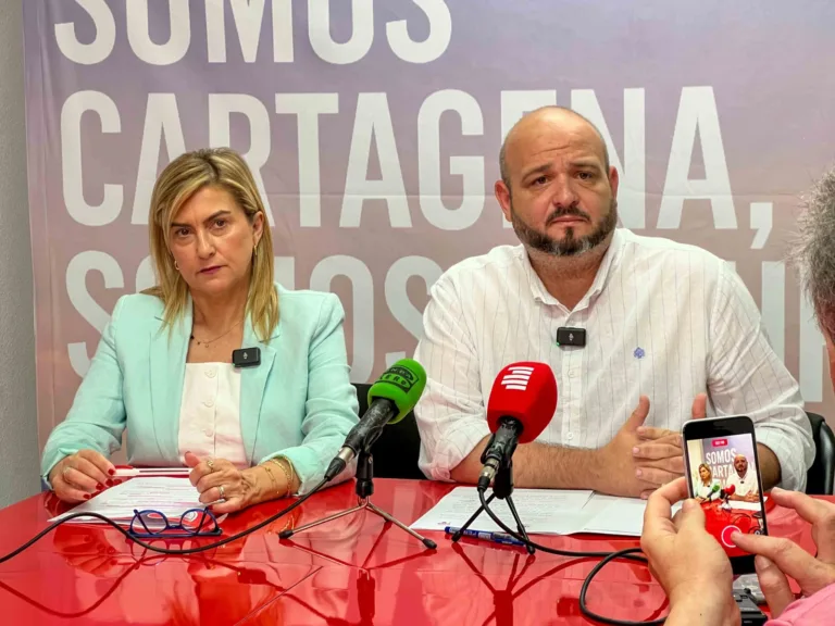 El PSOE denuncia que las inversiones de López Miras para Cartagena caen un 25% respecto a 2023