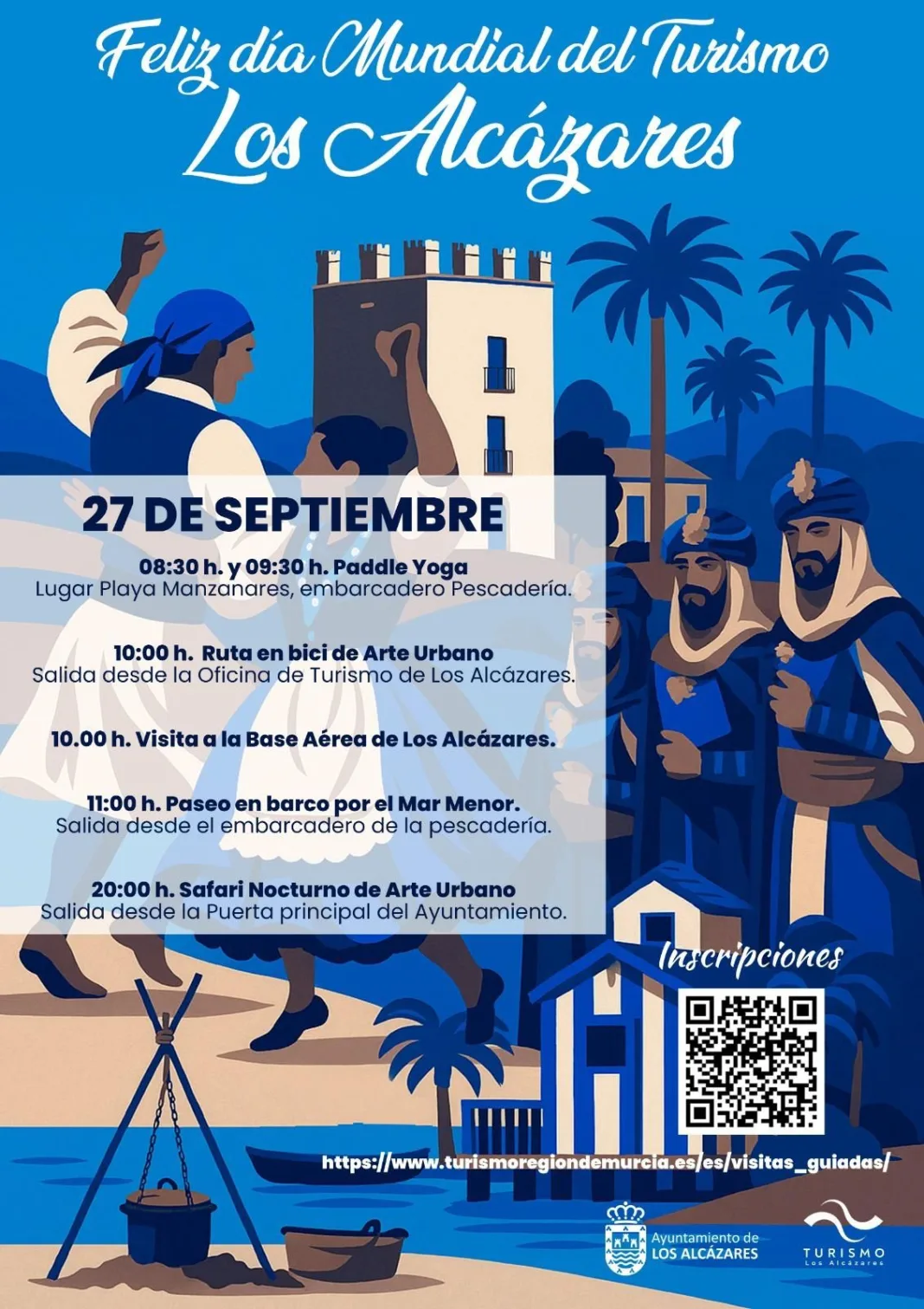Los Alcázares celebra el Día Mundial del Turismo con actividades gratuitas tras un verano récord