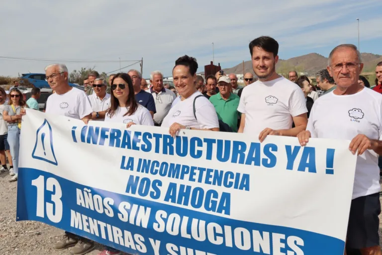 Casalduero exige a CHS y CARM agilizar las obras pendientes contra inundaciones en Lorca