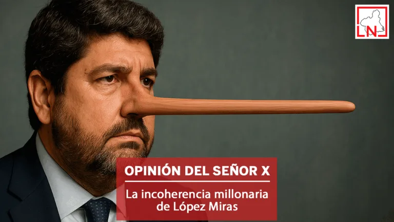 La incoherencia millonaria de López Miras