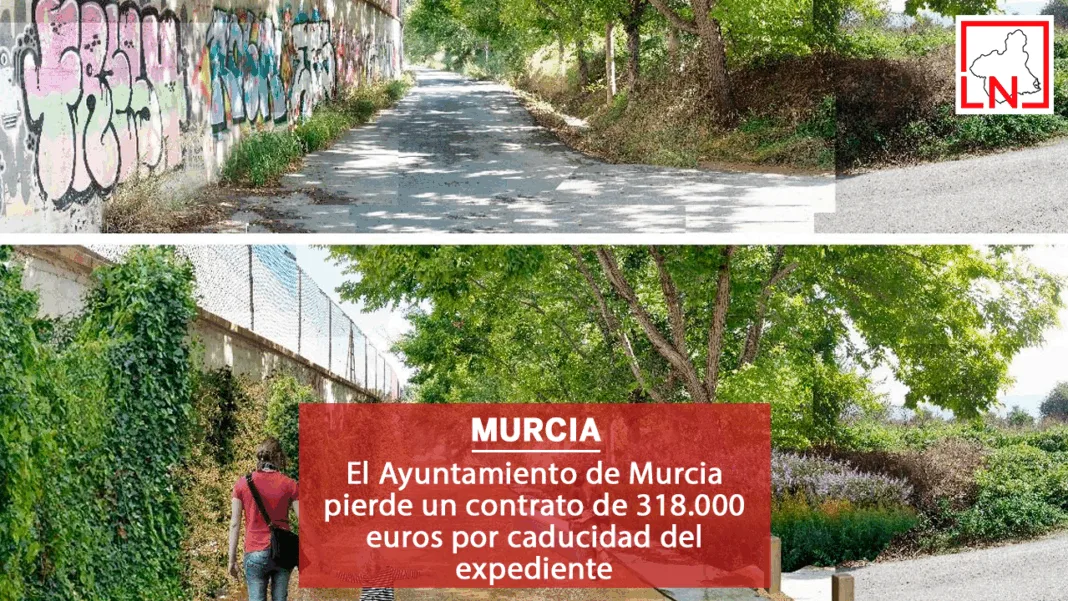 El Ayuntamiento de Murcia pierde un contrato de 318.000 euros por caducidad del expediente