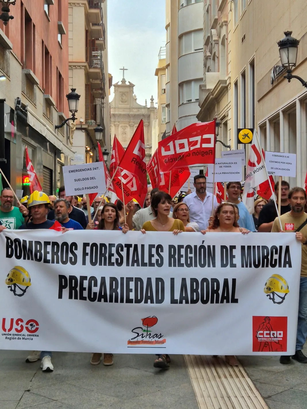 bombe CCOO convoca movilizaciones en las Brigadas Forestales para exigir mejoras laborales y más plantilla