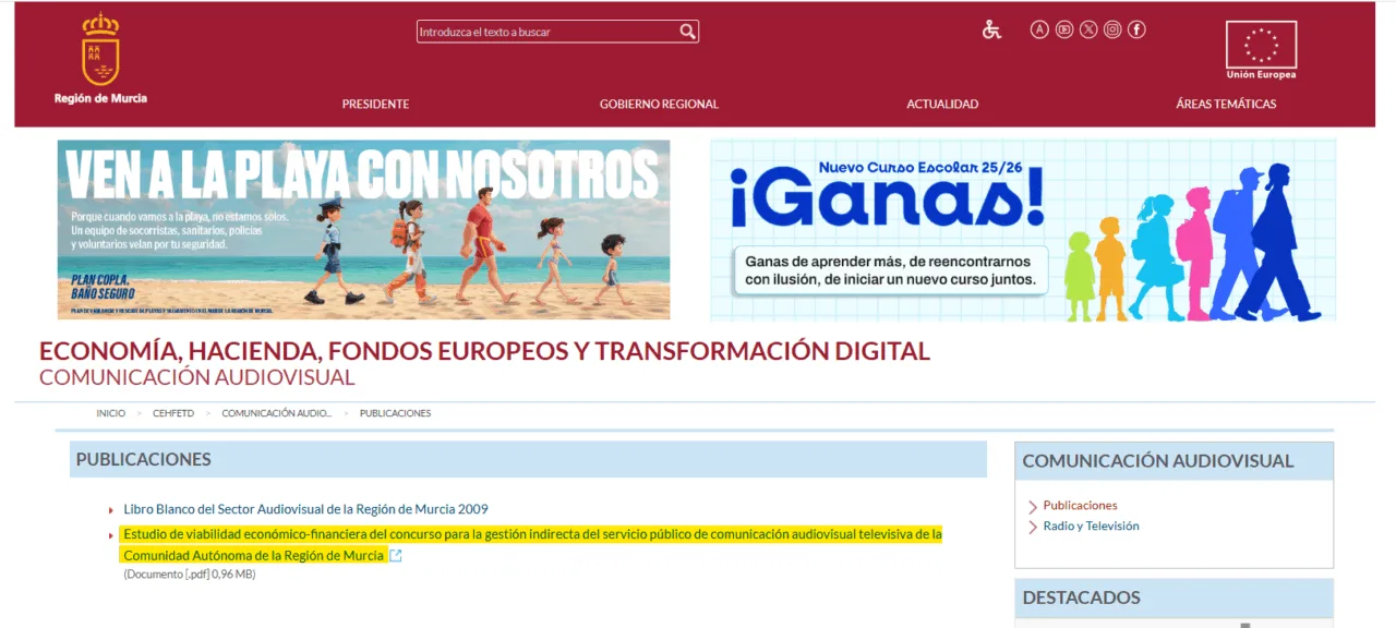 El nuevo contrato de 'La 7' disparará el gasto público a los 100 millones en cinco años El nuevo contrato de 'La 7' disparará el gasto público a los 100 millones en cinco años