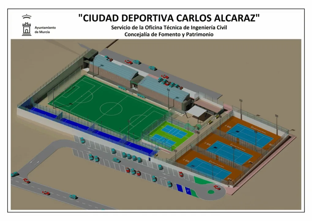 Murcia adjudica la ‘Ciudad del Tenis Carlos Alcaraz’ a un precio un 30% por debajo de mercado Murcia adjudica la ‘Ciudad del Tenis Carlos Alcaraz’ a un precio un 30% por debajo de mercado