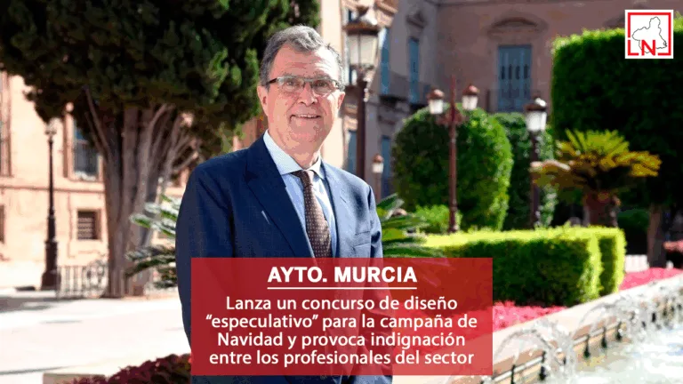 El Ayuntamiento de Murcia lanza un concurso de diseño “especulativo” para la campaña de Navidad y provoca indignación entre los profesionales del sector