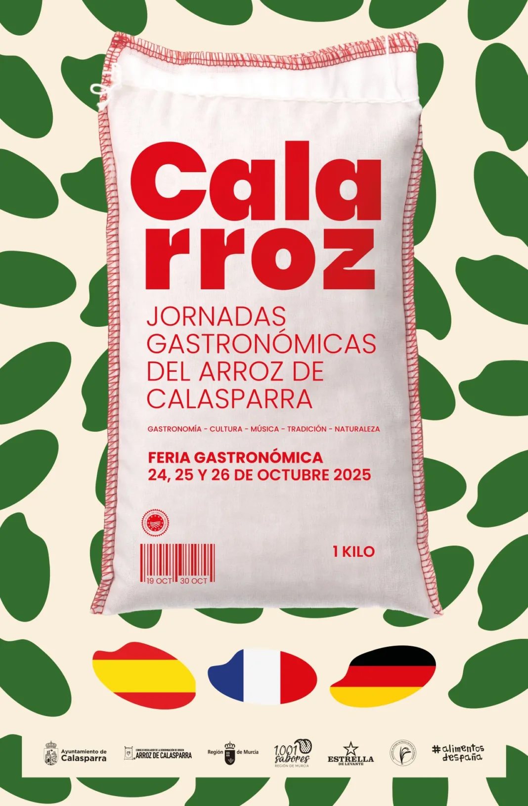 CARTEL CALARROZ 2025 Calasparra se prepara para un fin de semana de sabor y tradición con ‘Calarroz 2025’.