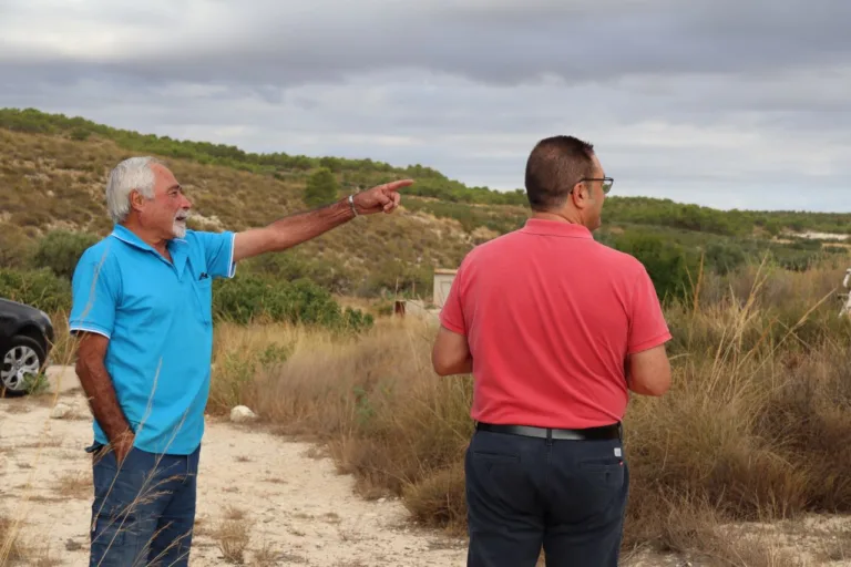 El PSOE denuncia que el PP mantiene los vertidos fecales a la Rambla del Madroño pese a tener los terrenos y la financiación de la EDAR de Las Terreras