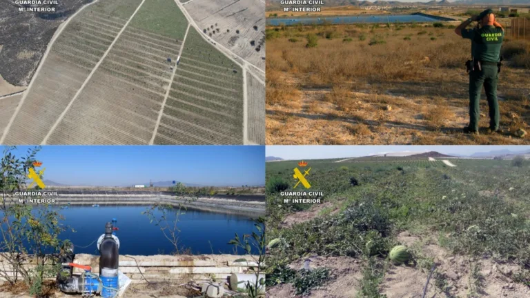 La Guardia Civil investiga a dos empresarios por transformar ilegalmente más de 50 hectáreas en Mazarrón