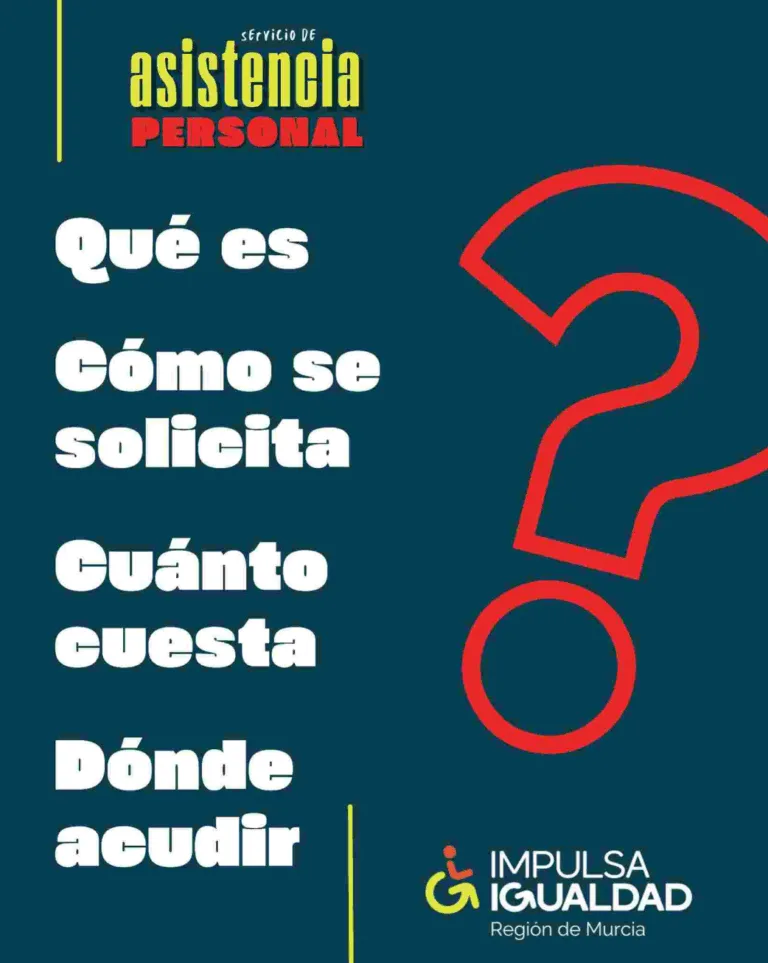 Impulsa Igualdad Murcia organiza unas jornadas para visibilizar el servicio de asistencia personal a personas con discapacidad