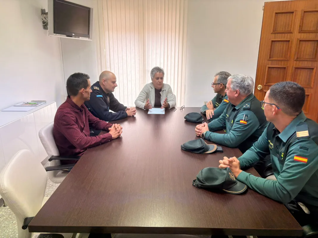 El Ayuntamiento de Calasparra y la Guardia Civil refuerzan su coordinación para mantener la seguridad en el municipio
