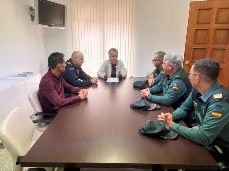 El Ayuntamiento de Calasparra y la Guardia Civil refuerzan su coordinación para mantener la seguridad en el municipio