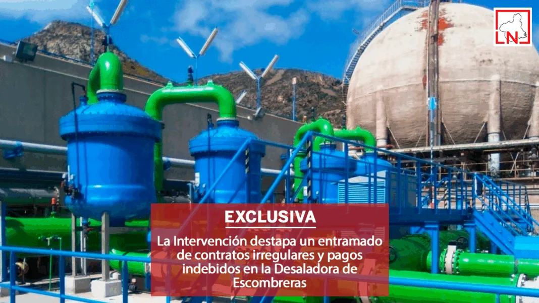La Intervención destapa un entramado de contratos irregulares y pagos indebidos en la Desaladora de Escombreras