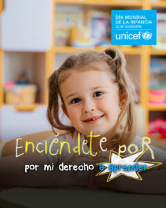 UNICEF llama a “encenderse” por los derechos de la infancia en el Día Mundial de 2025 UNICEF llama a “encenderse” por los derechos de la infancia en el Día Mundial de 2025