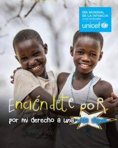 UNICEF llama a “encenderse” por los derechos de la infancia en el Día Mundial de 2025 UNICEF llama a “encenderse” por los derechos de la infancia en el Día Mundial de 2025