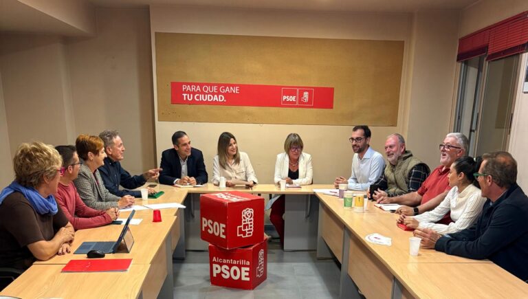 PSOE impulsa una agenda común entre Alcantarilla y Murcia para frenar el abandono del PP