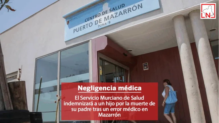 El Servicio Murciano de Salud indemnizará a un hijo por la muerte de su padre tras un error médico en Mazarrón