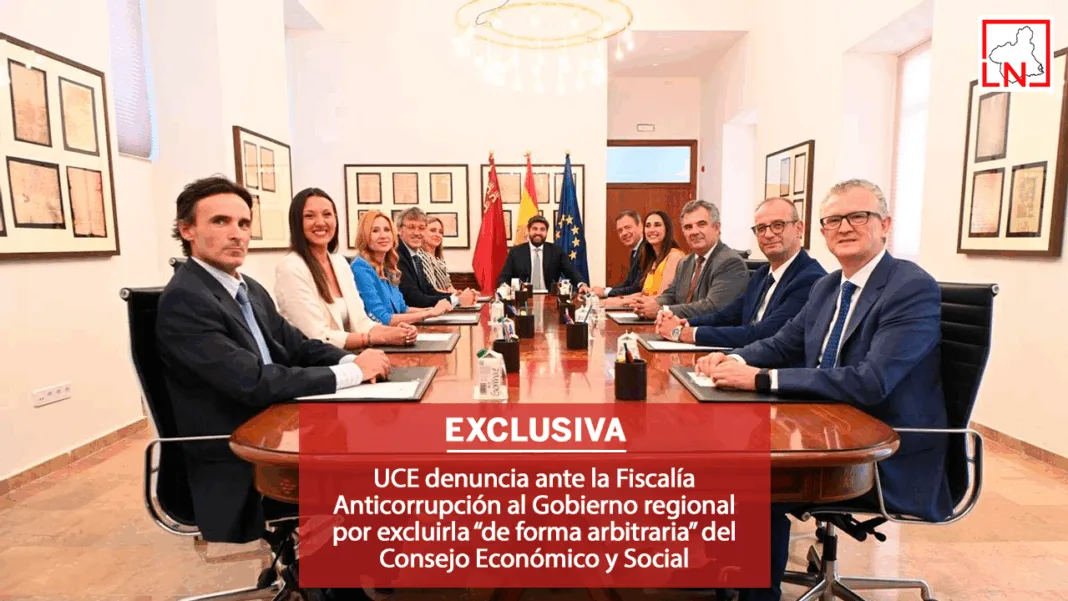 UCE FISCALÍA ANTICORRUPCIÓN UCE denuncia ante la Fiscalía Anticorrupción al Gobierno regional por excluirla “de forma arbitraria” del Consejo Económico y Social