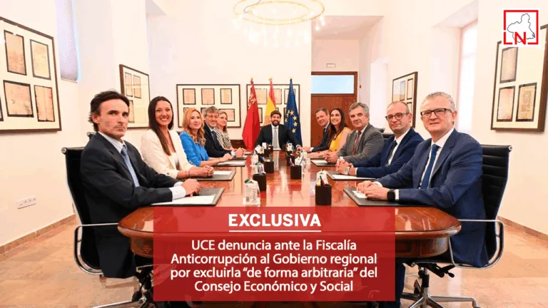 UCE denuncia ante la Fiscalía Anticorrupción al Gobierno regional por excluirla “de forma arbitraria” del Consejo Económico y Social