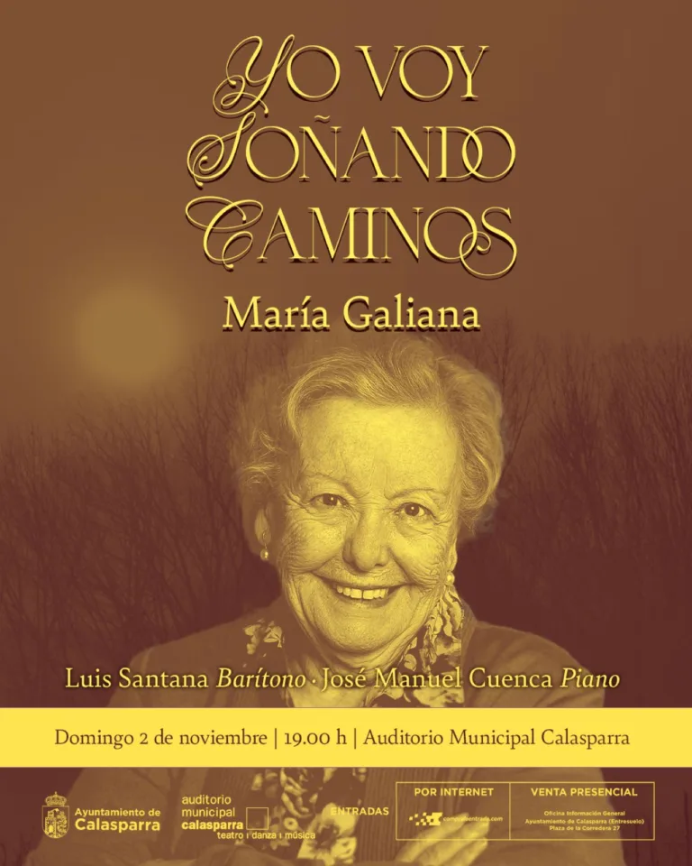 El espectáculo, inspirado en los versos de Antonio Machado, reúne poesía y música en un homenaje a los grandes autores de la literatura en castellano
