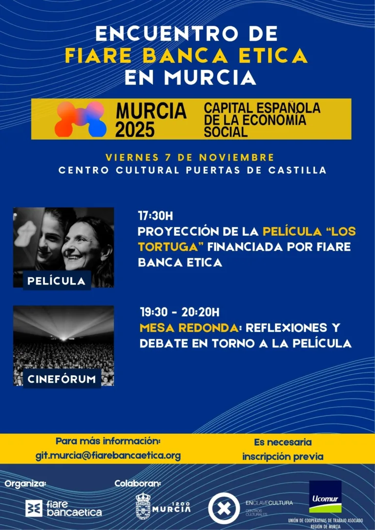 Murcia acoge el Encuentro de Red de Fiare Banca Etica en el marco del Año de la Economía Social