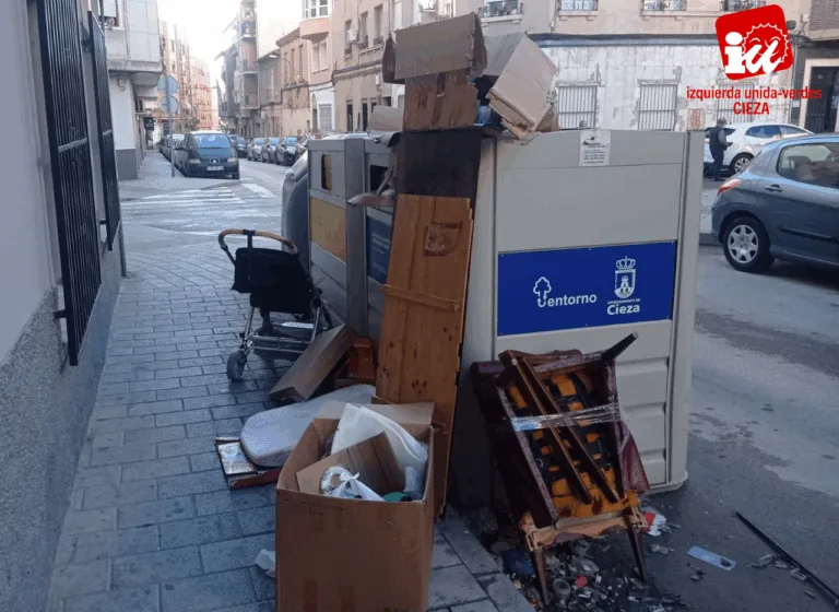 IU-Verdes celebra el rechazo del “tasazo” del PP en Cieza y exige una nueva tasa de basuras justa y basada en “quien contamina paga”