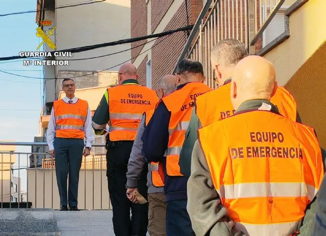 La Guardia Civil realiza un simulacro de evacuación en la Comandancia de Murcia con la participación de 500 personas