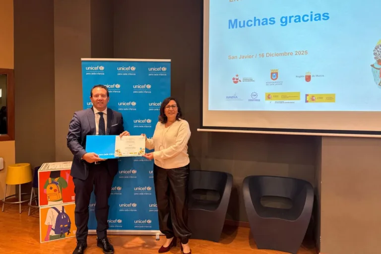 Mula renueva su reconocimiento como Ciudad Amiga de la Infancia por UNICEF
