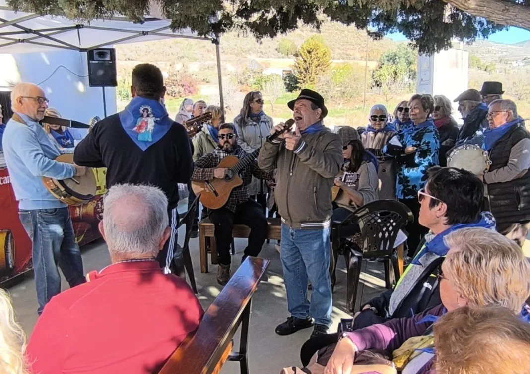 Cuadrilla Virgen del Carmen de Isla Plana en la ‘Fiesta por el Año Nuevo’ del 2024_2 El Cañar celebra este domingo su tradicional ‘Fiesta por el Año Nuevo’ en honor a la Virgen de la Luz