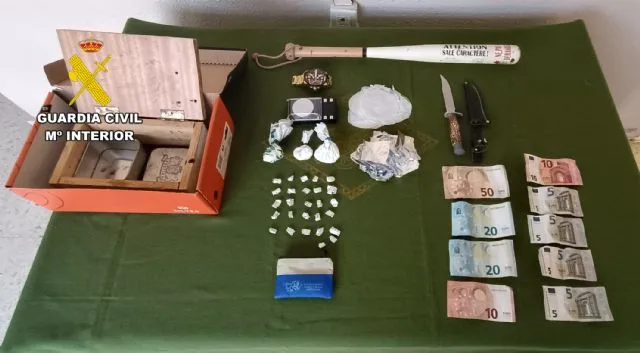 Detenido en Torre Pacheco mientras vendía cocaína en plena calle