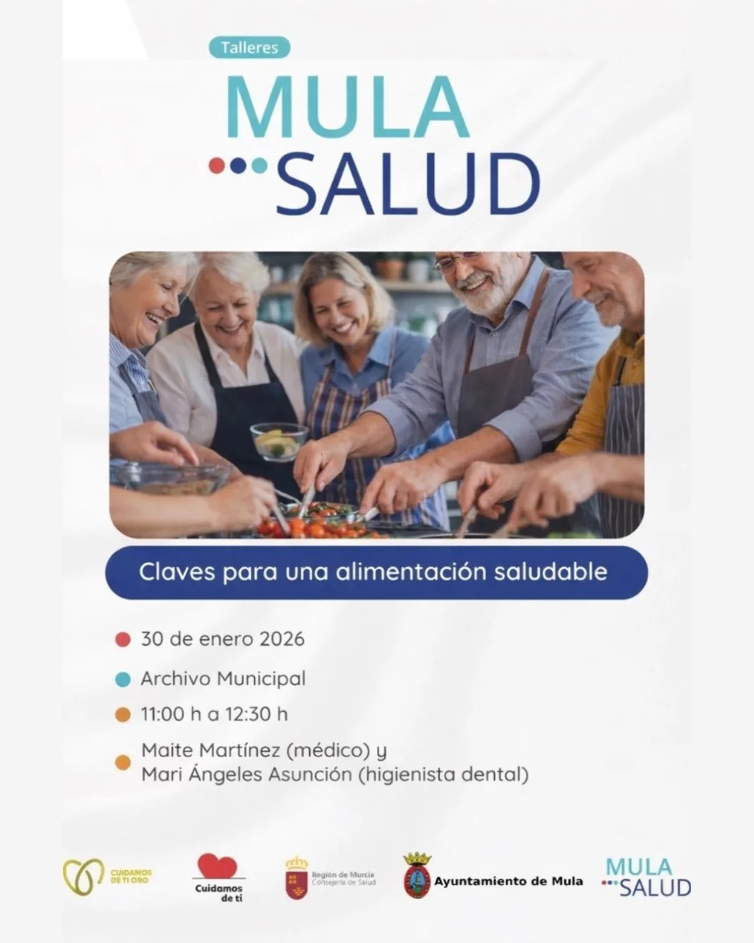 Mula lanza los talleres “Mula Salud”, un ciclo gratuito de bienestar y prevención para la población adulta
