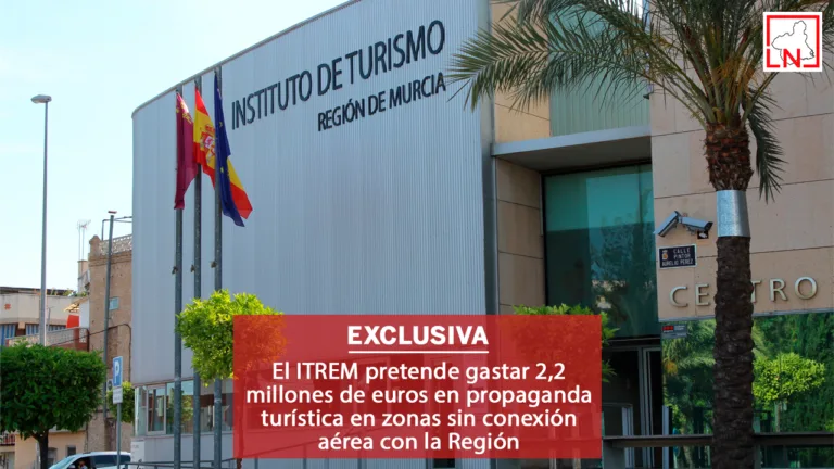 El ITREM pretende gastar 2,2 millones de euros en propaganda turística en zonas sin conexión aérea con la Región