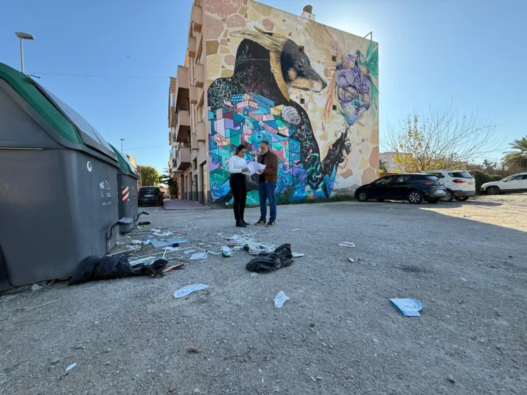 El PSOE denuncia retrasos en el recinto ferial de Cabezo de Torres a días del carnaval