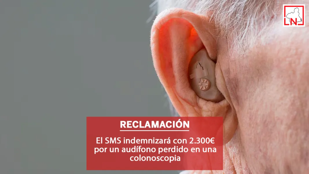 El SMS indemnizará con 2.300€ por un audífono perdido en una colonoscopia El SMS indemnizará con 2.300€ por un audífono perdido en una colonoscopia
