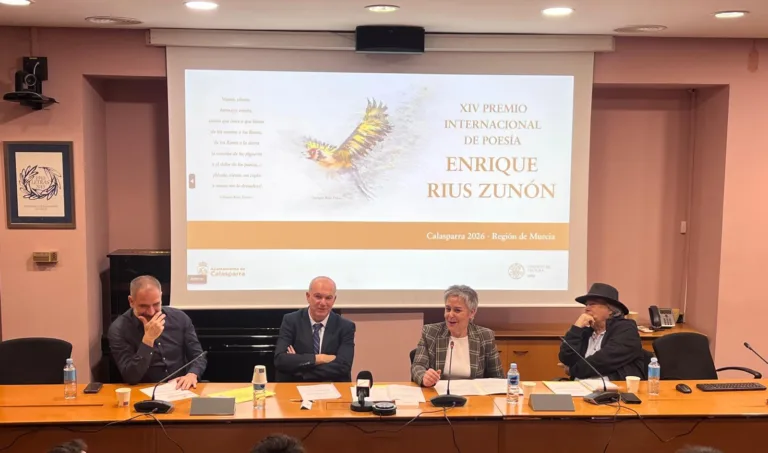 Calasparra convoca el XIV Premio Internacional de Poesía Enrique Rius Zunón con 3.000 euros