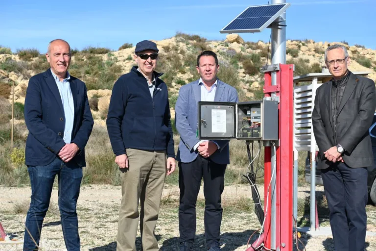 Mula suma una estación de AEMET en la EDAR para afinar la predicción local