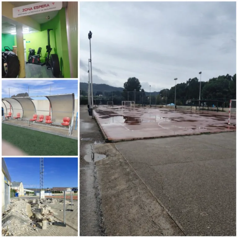 IU-Verdes denuncia el “abandono” de las instalaciones deportivas municipales de Cieza