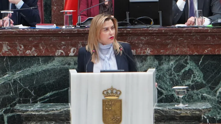 Carmina Fernández acusa al Gobierno regional de “chapuza” por parchear la fachada del Santa Lucía