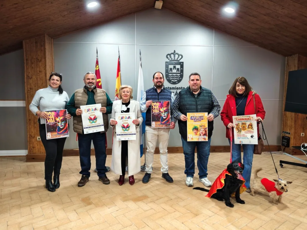 Carnaval 2026 en Los Alcázares: desfile con 25 comparsas y concurso canino benéfico